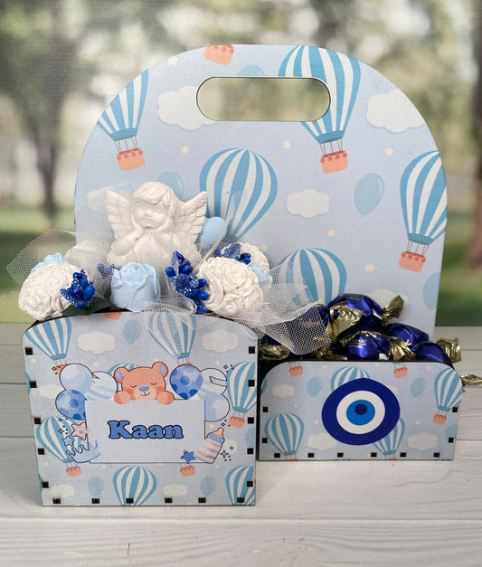 Minik Melek Erkek Bebeğim Hediye Seti